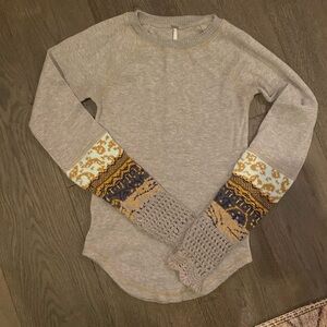 Free people long sleeve jersey